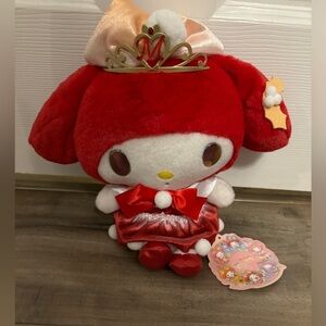 Sanrio My Melody Holly Flower Princess 9” plush